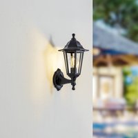Lindby Nane outdoor wall lamp, lantern, seawater resistant, E27