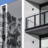 LCD Applique d'extérieur 5165, graphite, aluminium, verre, 2 x GU10