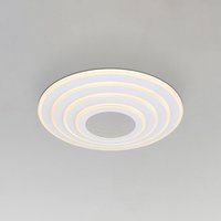 Globo Jocelyn Smart LED Ceiling Light, White, CCT, Remote Control