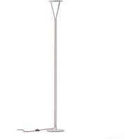 Fabbian LED-Stehleuchte Rio, weiß, dimmbar, 3.000 K, Metall