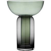 AYTM Vase Torus, grün, Ø 25 cm, Höhe 33 cm, Glas