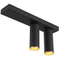 Spot pour plafond LED LOOM DESIGN X-Beam, à 2 lampes, noir