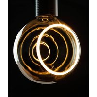 SEGULA LED floating globe G150 E27 6 W smokey 90°