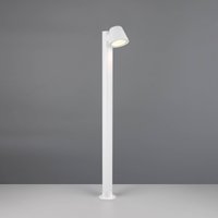 Trio Lighting Beni path light, matt white, height 100 cm, metal