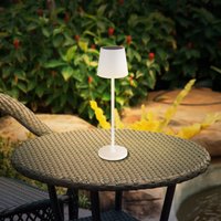 Globo Lampe de table solaire 36637, IP44, blanche