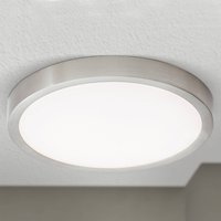 ORION LED-taklampa Vika, rund, matt titan, Ø 23 cm