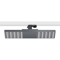 ERCO Jilly 230V 15W oval wide 830 schwarz/silber