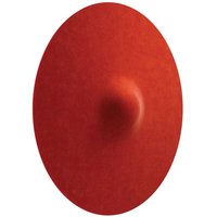 Fabbian Acustica LED-vägglampa, korallröd, 3000K, DALI