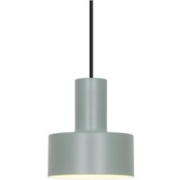 Pendelleuchte Matis, staubgrün, Ø 13 cm, Metall