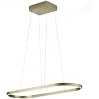 Knapstein Elin LED pendant light, bronze, gesture control