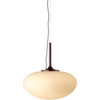 GUBI Stemlite lampa wisząca, czarno-czerwona