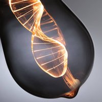 Paulmann LED-lampa E27 3,5W Helix 1800K ST64 rök