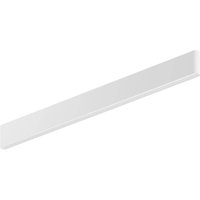 Linea Light LED-vägglampa Satori, bredd 86,4 cm, vit, 2.700 K, aluminium