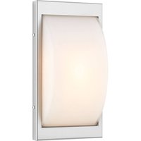 LCD Utomhusvägglampa Typ 068, stål, 33 cm hög, E27