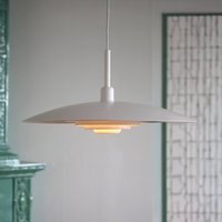 Markslöjd Piny pendant light, white, Ø 57 cm, metal, E27