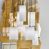 MARKET SET Cosiness hanging light, 8-bulb, round