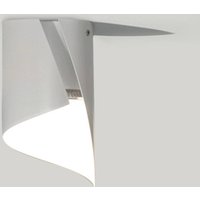 Knikerboker Hué Plafonnier LED 12x21cm blanc
