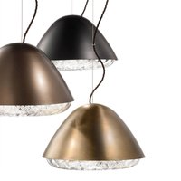 Vistosi Kira SP P hanging light E27, brass