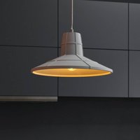 OSRAM hänglampa CONCRETE SALA, grå, Ø 32 cm, betong, E27
