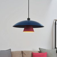 OSRAM hanging light Decor Flying Mushroom, blue/pink, steel, E27