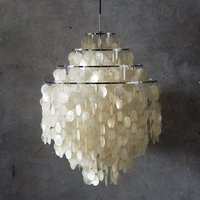 VERPAN Fun 0DM - Pendellampa tillverkad av skalplattor