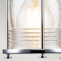 KICHLER Ashland Bay bathroom wall light, one-bulb, chrome KICHLER Ashland Bay bathroom wall light, one-bulb, chrome