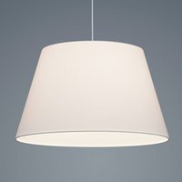 Helestra Certo hanging light conical 1-bulb, white