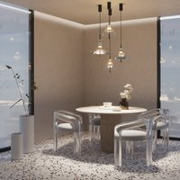 Maytoni Bangkok, forme sphérique, transparent, Ø 25 cm, verre