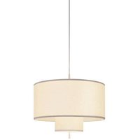 NEW WORKS Pendellampa Margin, Ø 70 cm, vit, E27