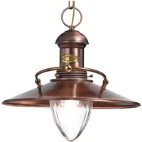 Cremasco Suspension antique Scia en cuivre