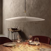 OLEV LED-hänglampa OVERFLY PLUS, vit/guld, Ø 55 cm 2 700 K