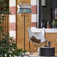 MARKET SET Singapore outdoor floor lamp, algae/sand