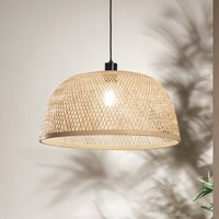 Luce Ambiente Design pendellampa Bamboo, brun, Ø 48 cm, bambu