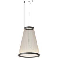 Vibia LED-hänglampa ARRAY beige 71 x 55 cm konisk 927 dimbar