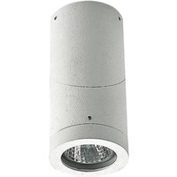 Albert Leuchten Soleo spotlight, white, IP44, swivelling, aluminium