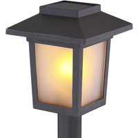 Globo LED-markspettslampa 33577-3, svart, plast, 3 st