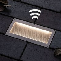 Paulmann LED-Solar recessed light Aron 20x10cm