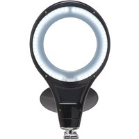 Lampe de travail LED MAULmakro, noire, 46 cm, pied