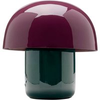 KARE Tischleuchte Mushroom, lila/grün, Metall, 20 cm, E14