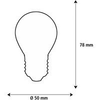 SEGULA LED Elegant Line E27 3W golf ball bulb 2,200 K Filament dimmable