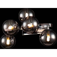 Maytoni Dallas wall light 5 glass globes chrome