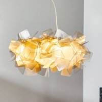 Slamp Clizia - designpendellampa, rökgrå