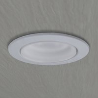 Fumagalli Teresa 90 LED downlight, GU10, CCT, 6W, white