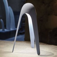 Martinelli Luce Cyborg LED table lamp, grey