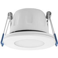 MEGAMAN LED recessed spotlight Tego Slim, 4,000 K, white, IP65