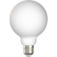 Arcchio LED bulb, E27, G95, 7W, 2700K, porcelain