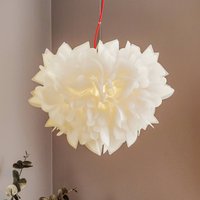 Slamp Veli Foliage hänglampa vit-röd Ø 45cm