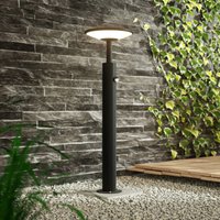 Lucande LED path lamp Fenia, 60 cm, sensor, IP54, anthracite
