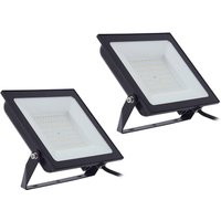 Prios foco exterior LED Maikel, 100
