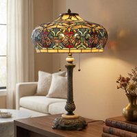 Clayre&Eef Bordslampa Orient i Tiffanystil